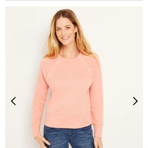 Motherhood Maternity SIDE ACCESS BUTTON FRONT NURSING SWEATER